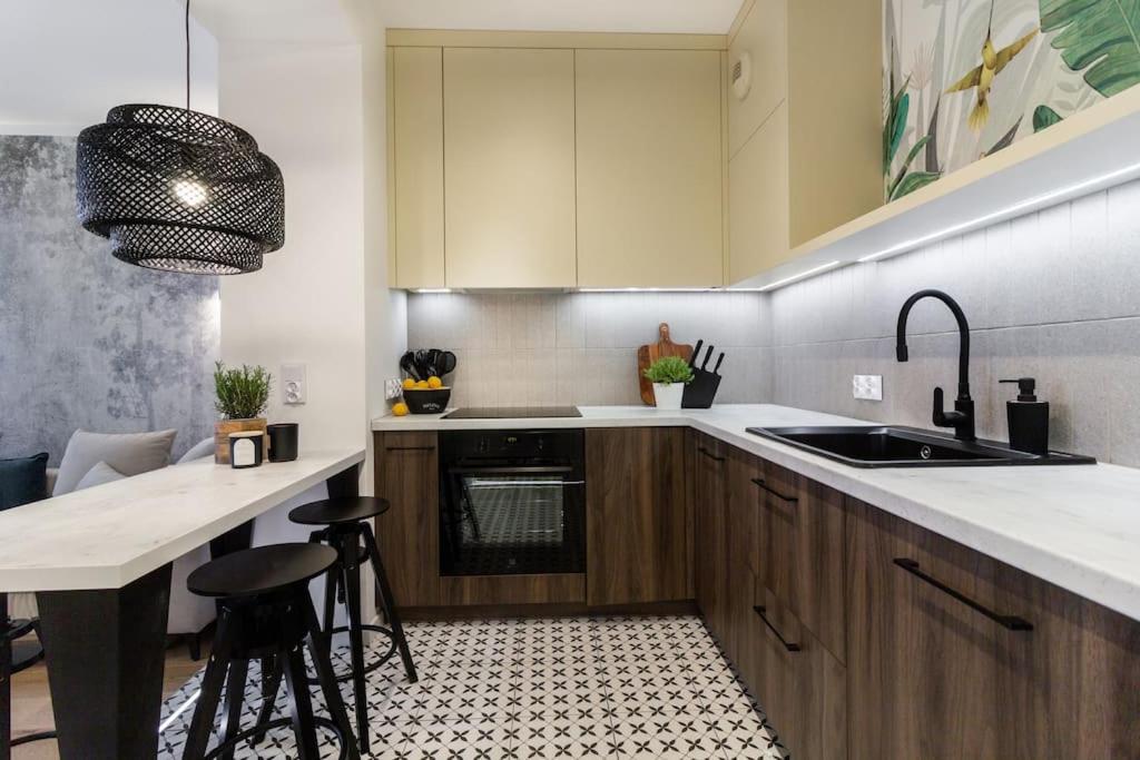 Stylowy Apartament Nad Odra 弗罗茨瓦夫 外观 照片