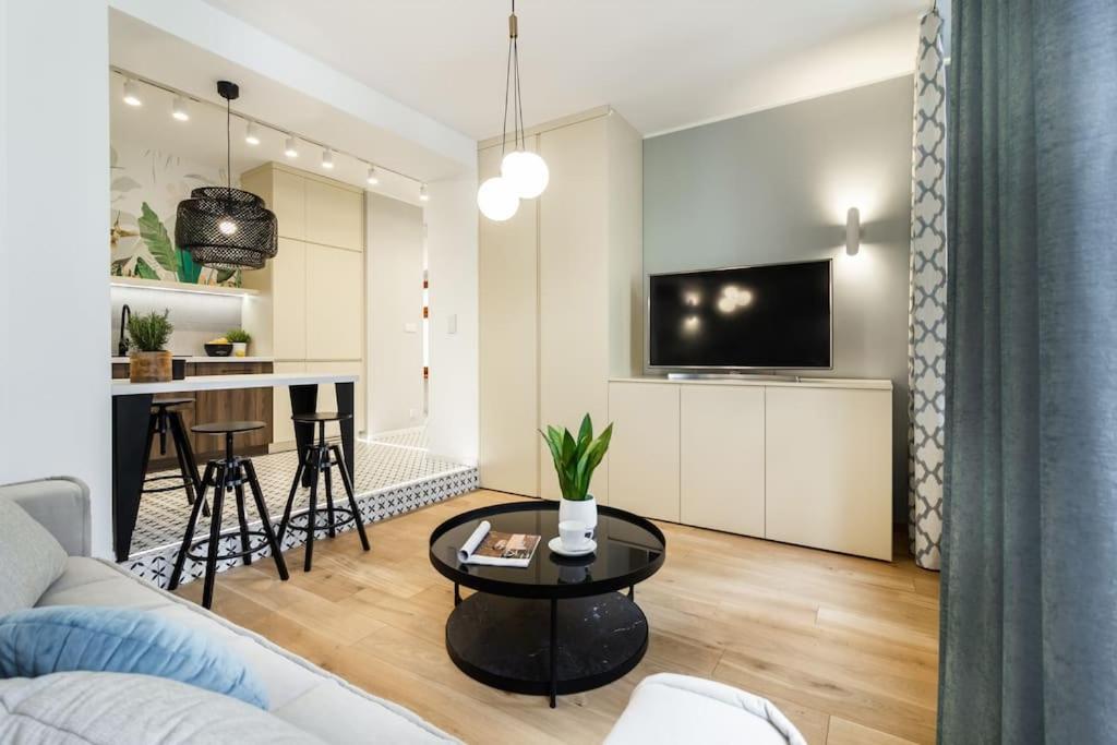 Stylowy Apartament Nad Odra 弗罗茨瓦夫 外观 照片